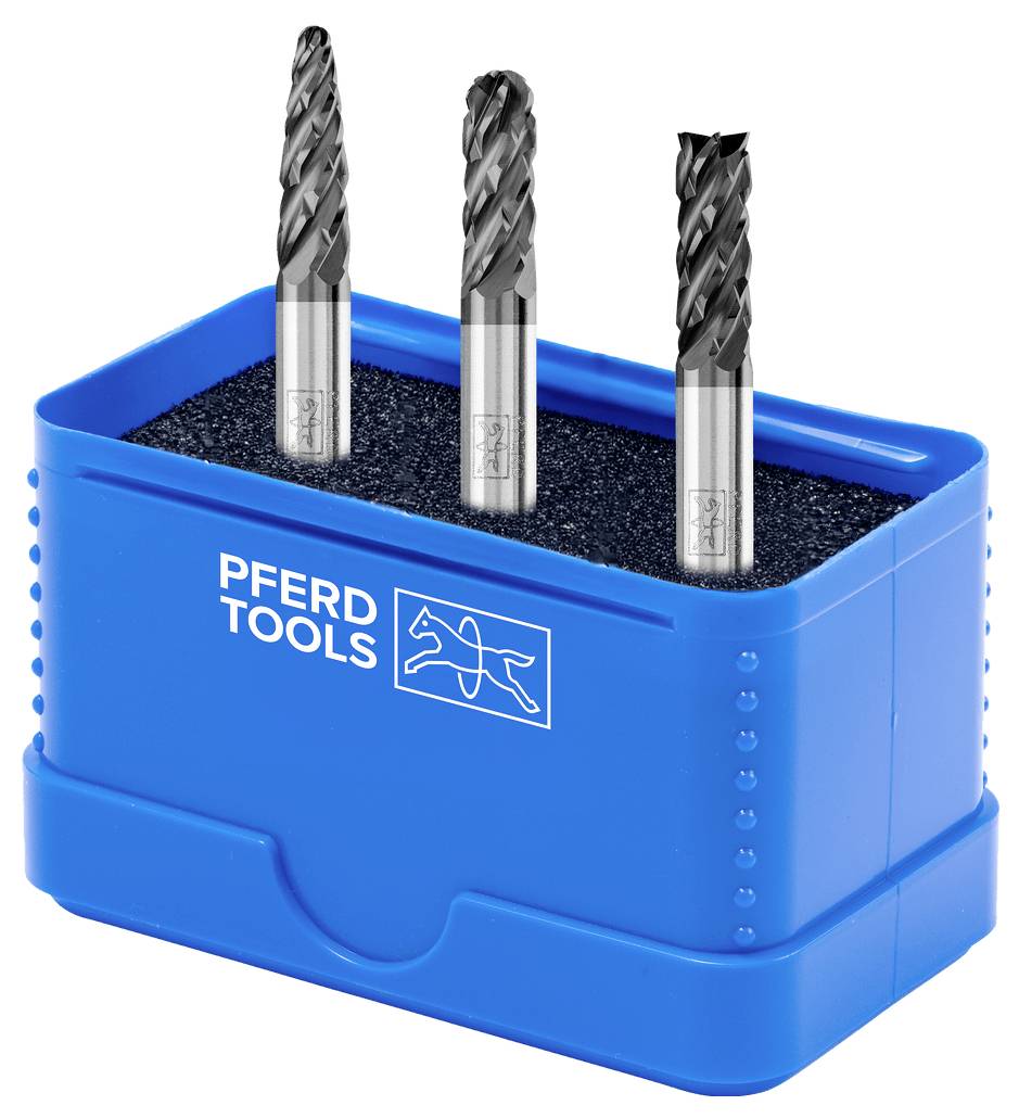 PFERD TOOLS 21901607 Frässtift-Set Produktabmessung, Ø 6mm Schaftdurchmesser 6mm