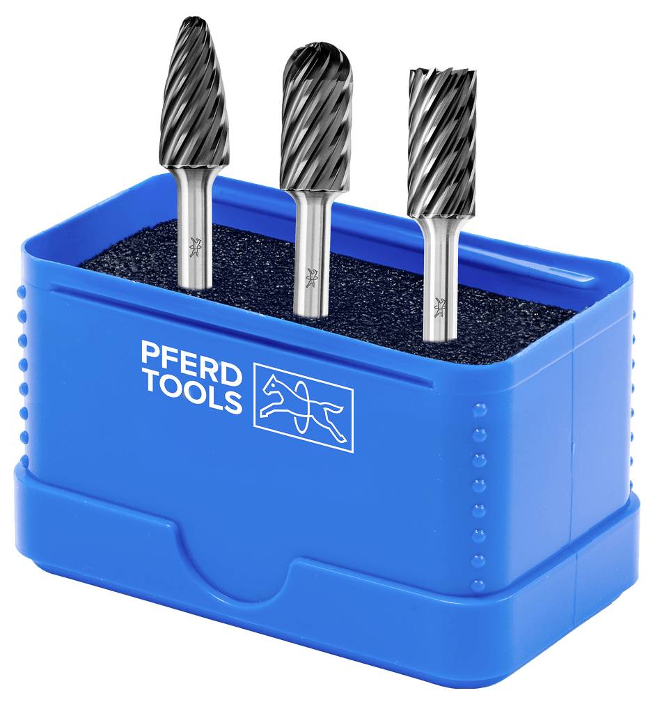 PFERD TOOLS 21901908 Frässtift-Set Produktabmessung, Ø 12mm Schaftdurchmesser 6mm