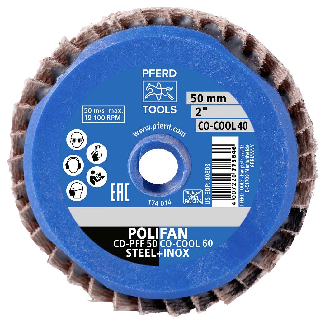 PFERD TOOLS 42719102 Schleifscheiben-Set Durchmesser 50mm Körnung (num)=80 10St.
