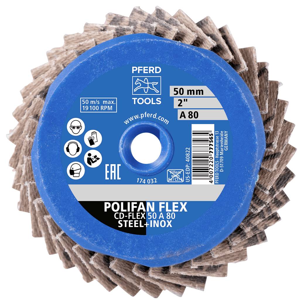 PFERD TOOLS 42719802 Schleifscheiben-Set Durchmesser 50mm Körnung (num)=80 10St.