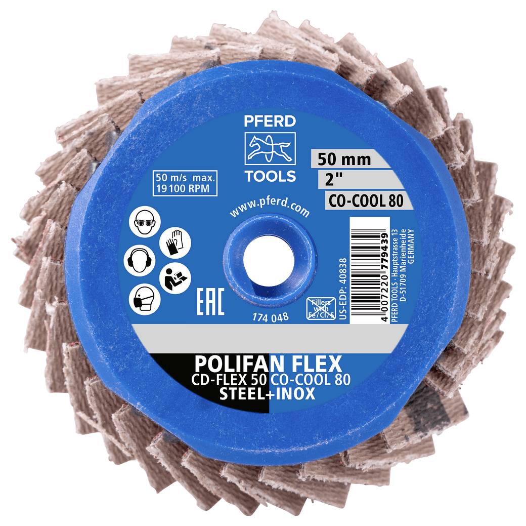 PFERD TOOLS 42719817 Schleifscheiben-Set Durchmesser 50mm Körnung (num)=60 10St.