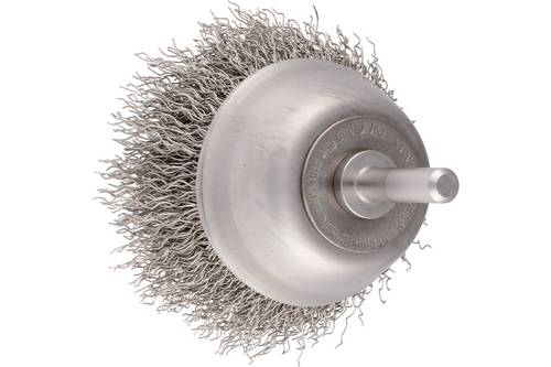 PFERD TOOLS INOX-TOTAL Topfbürste ungezopft RBUIT Ø50 mm Schaft-Ø6 mm Edelstahl-Draht-