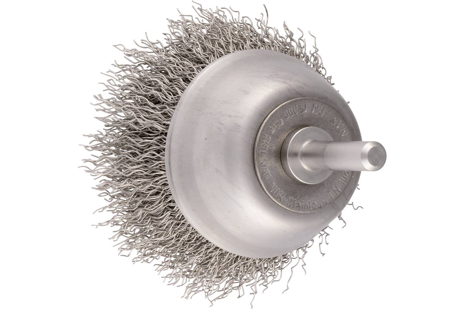 PFERD TOOLS INOX-TOTAL Topfbürste ungezopft RBUIT Ø50mm Schaft-Ø6mm Edelstahl-Draht-Ø0,30mm TBUIT 5010/6 INOX 0,30 43210006