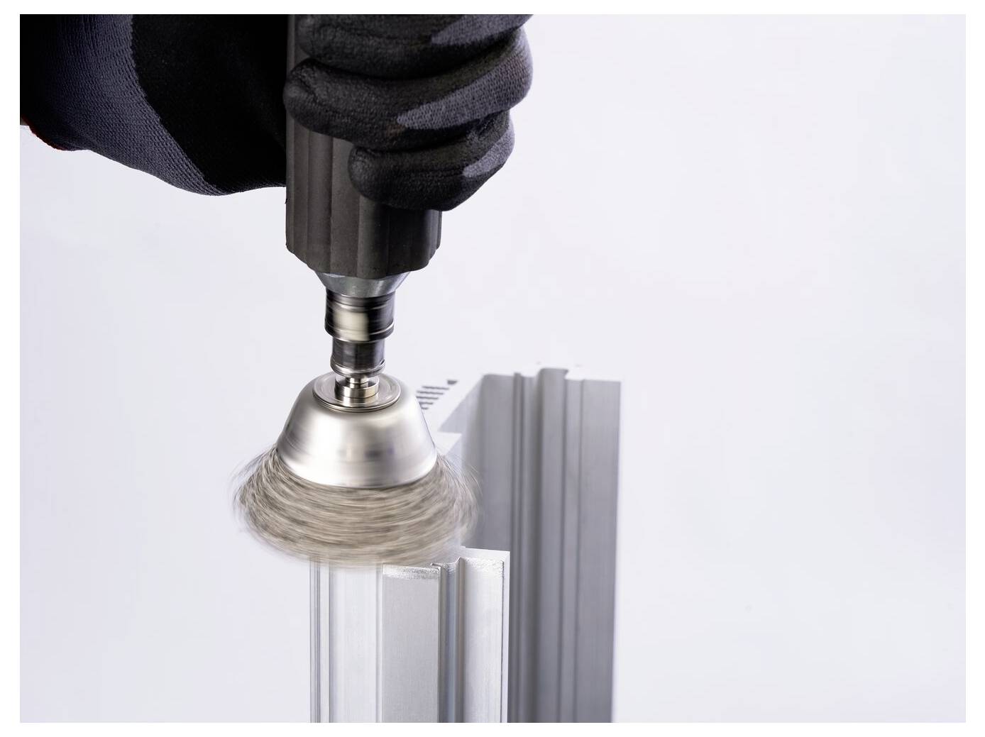 PFERD TOOLS INOX-TOTAL Topfbürste ungezopft RBUIT Ø50mm Schaft-Ø6mm Edelstahl-Draht-Ø0,30mm TBUIT 5010/6 INOX 0,30 43210006