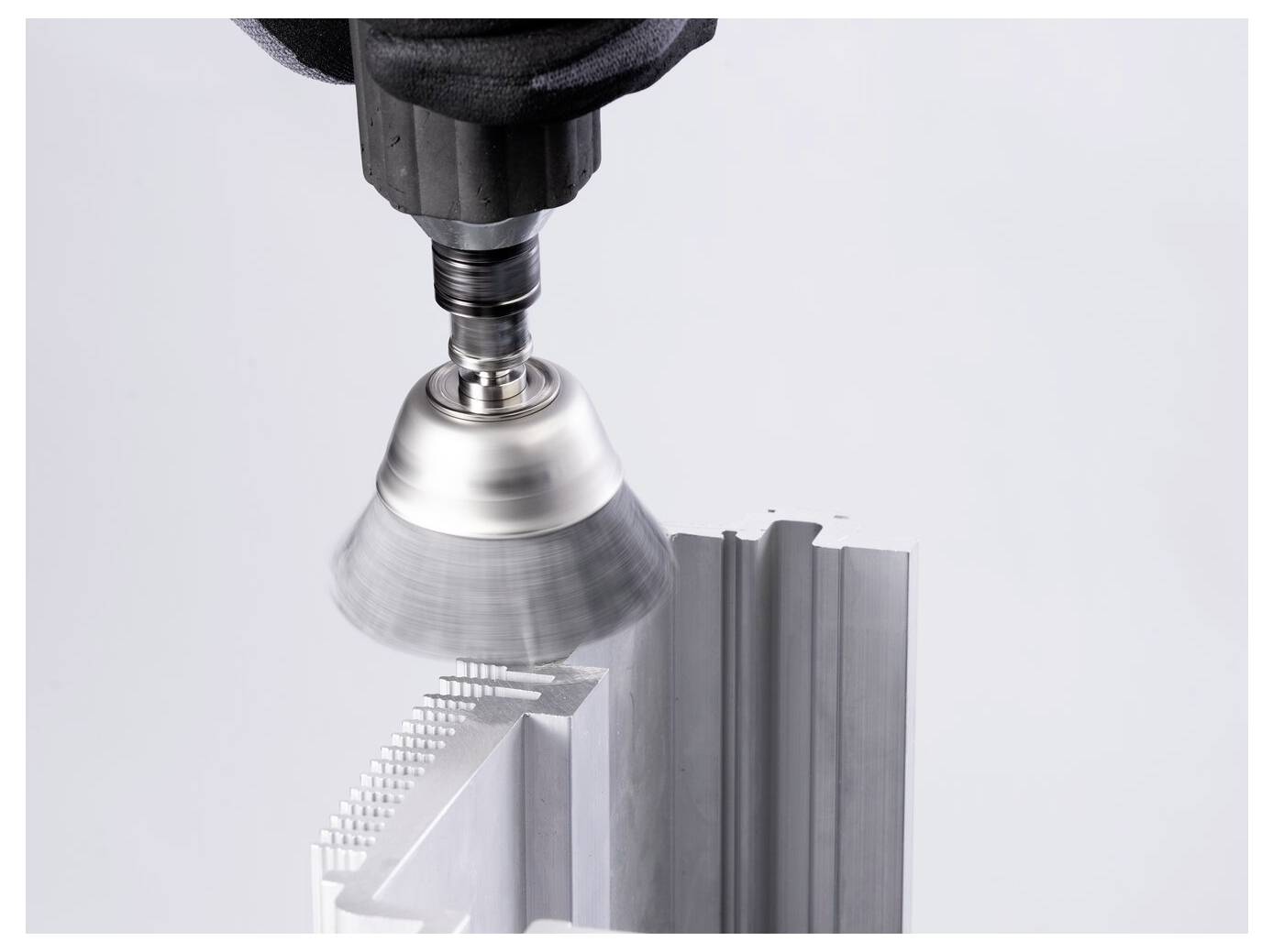 PFERD TOOLS INOX-TOTAL Topfbürste ungezopft RBUIT Ø50mm Schaft-Ø6mm SiC-Filament-Ø0,90mm Korn 180 TBUIT 5010/6 SiC 180 0,90