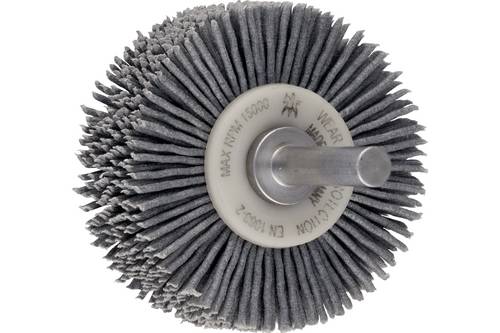 PFERD TOOLS INOX-TOTAL Rundbürste ungezopft RBUIT Ø50x15 mm Schaft-Ø6 mm SiC-Filament-