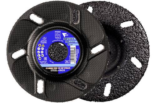 PFERD TOOLS 64198127 Schleifscheiben-Set Durchmesser 125 mm 2 St.