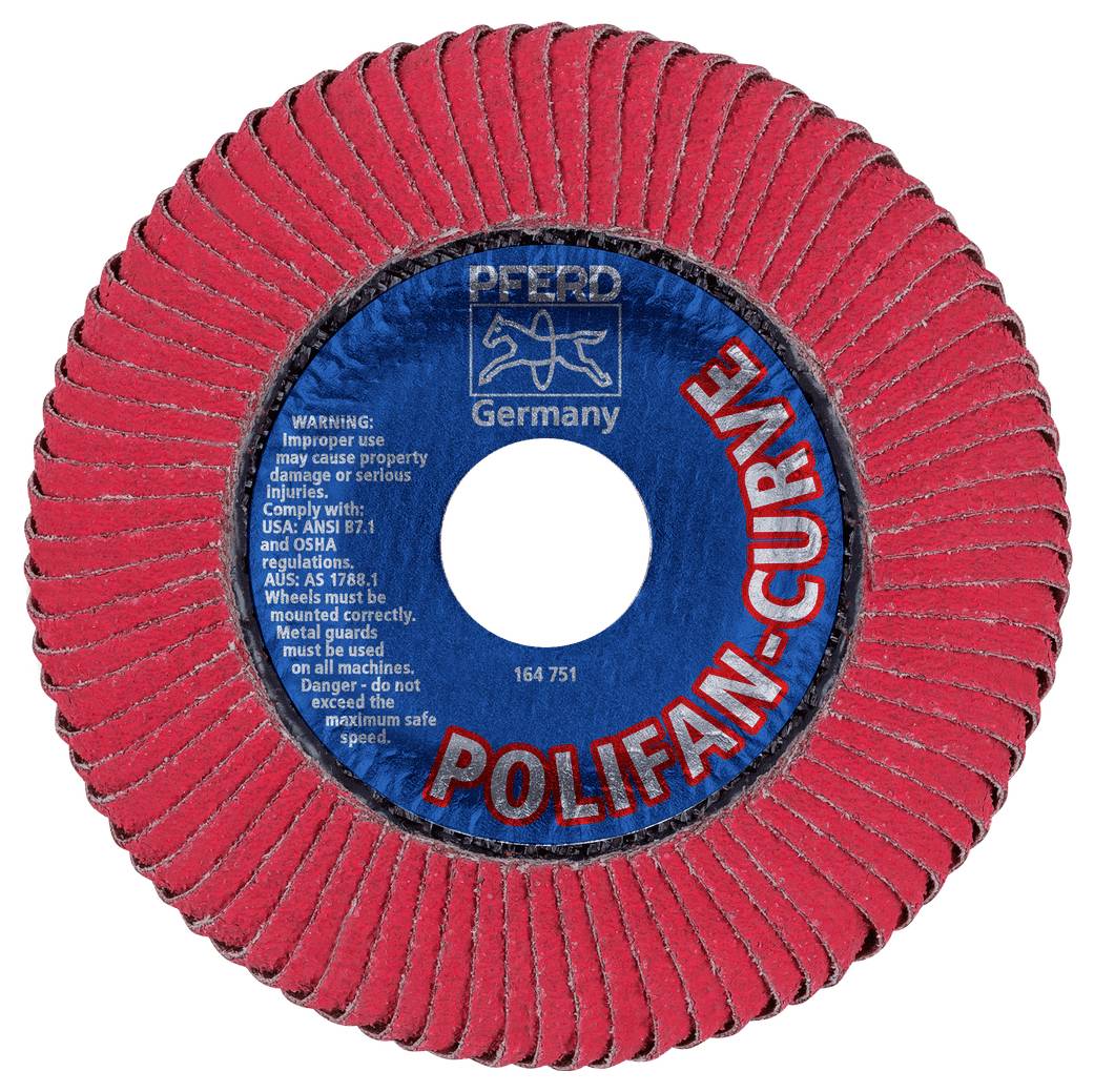 PFERD TOOLS 67698046 Fächerschleifscheiben-Set Durchmesser 115mm Körnung (num)=60 2St.
