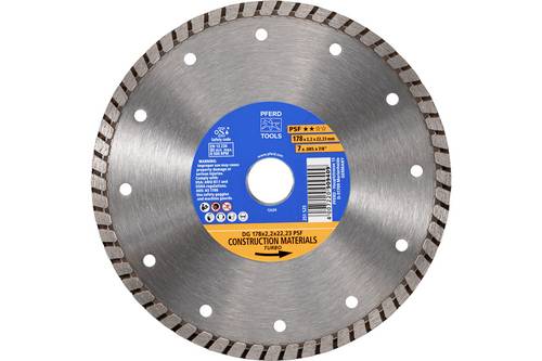 PFERD TOOLS 68300048 DG 178 x 2,2 x 22,23 START Diamanttrennscheibe Durchmesser 178 mm Bohrungs-Ø 2