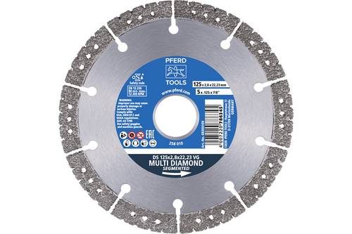 PFERD TOOLS 68300108 DS 115x2,8x22,23 VG Diamanttrennscheibe Durchmesser 115 mm Bohrungs-Ø 22.23 mm
