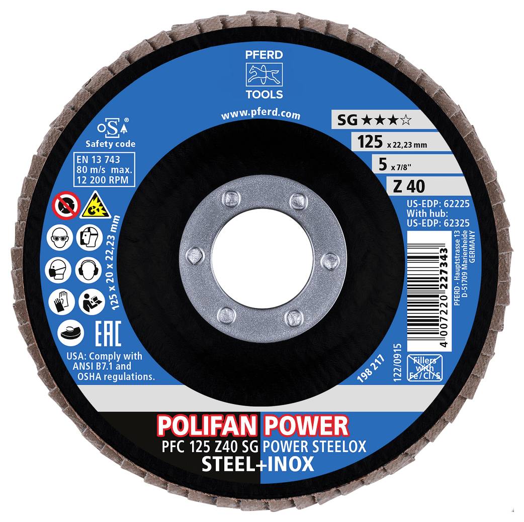 PFERD TOOLS BONUS PACK –125 Z40 SG POWER 69198305 Trennscheibe 125mm 1St.