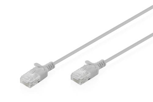 Digitus DK-1618-003S RJ45 Patchkabel CAT 6 U/UTP 0.3 m Grau