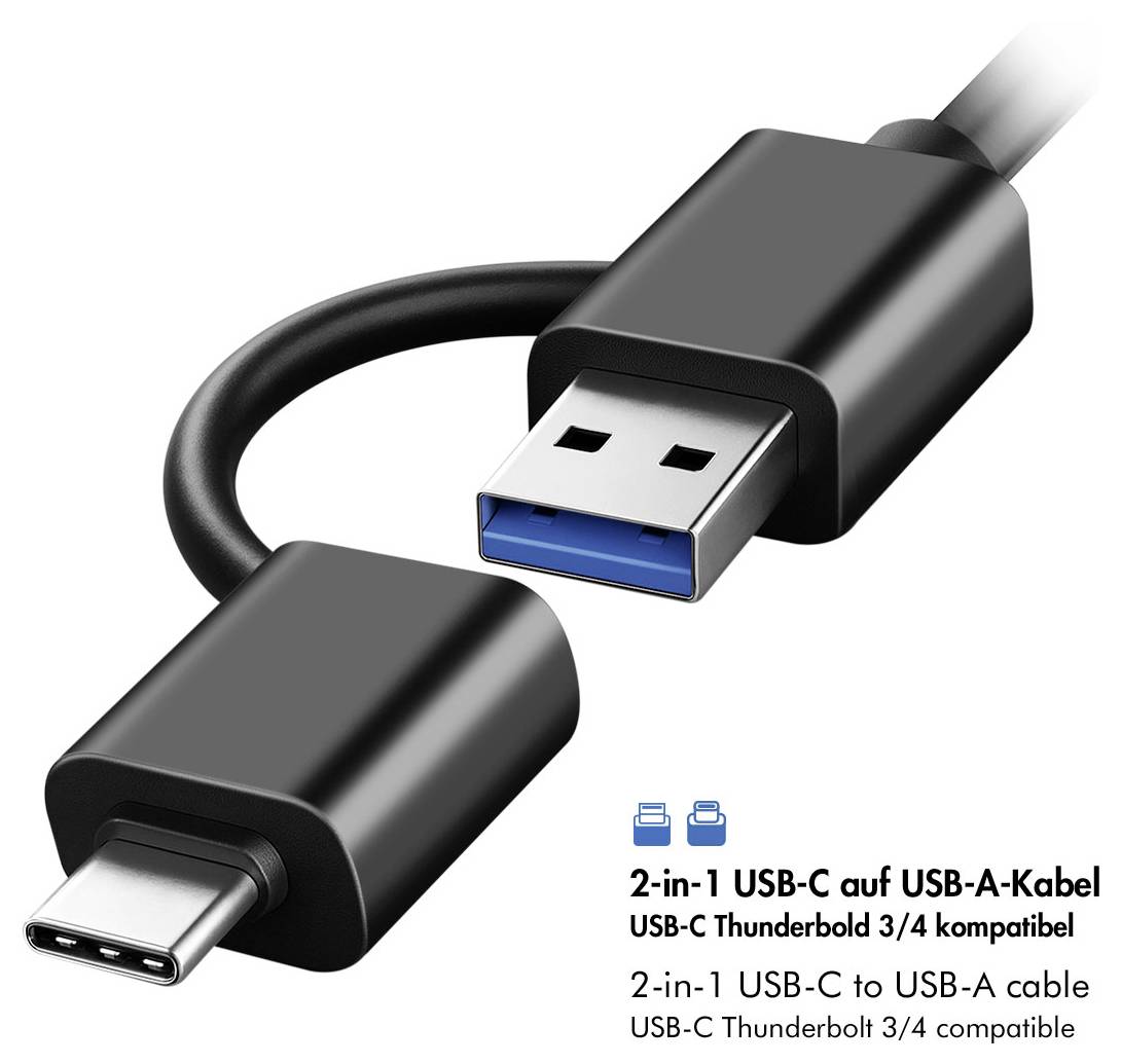 LogiLink USB-C® Dockingstation QP0036