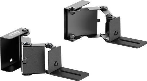 SpeaKa Professional SP-SBM-300 Soundbar-Wandhalterung Boden-Wand Wandabstand (max.): 142 mm Schwarz