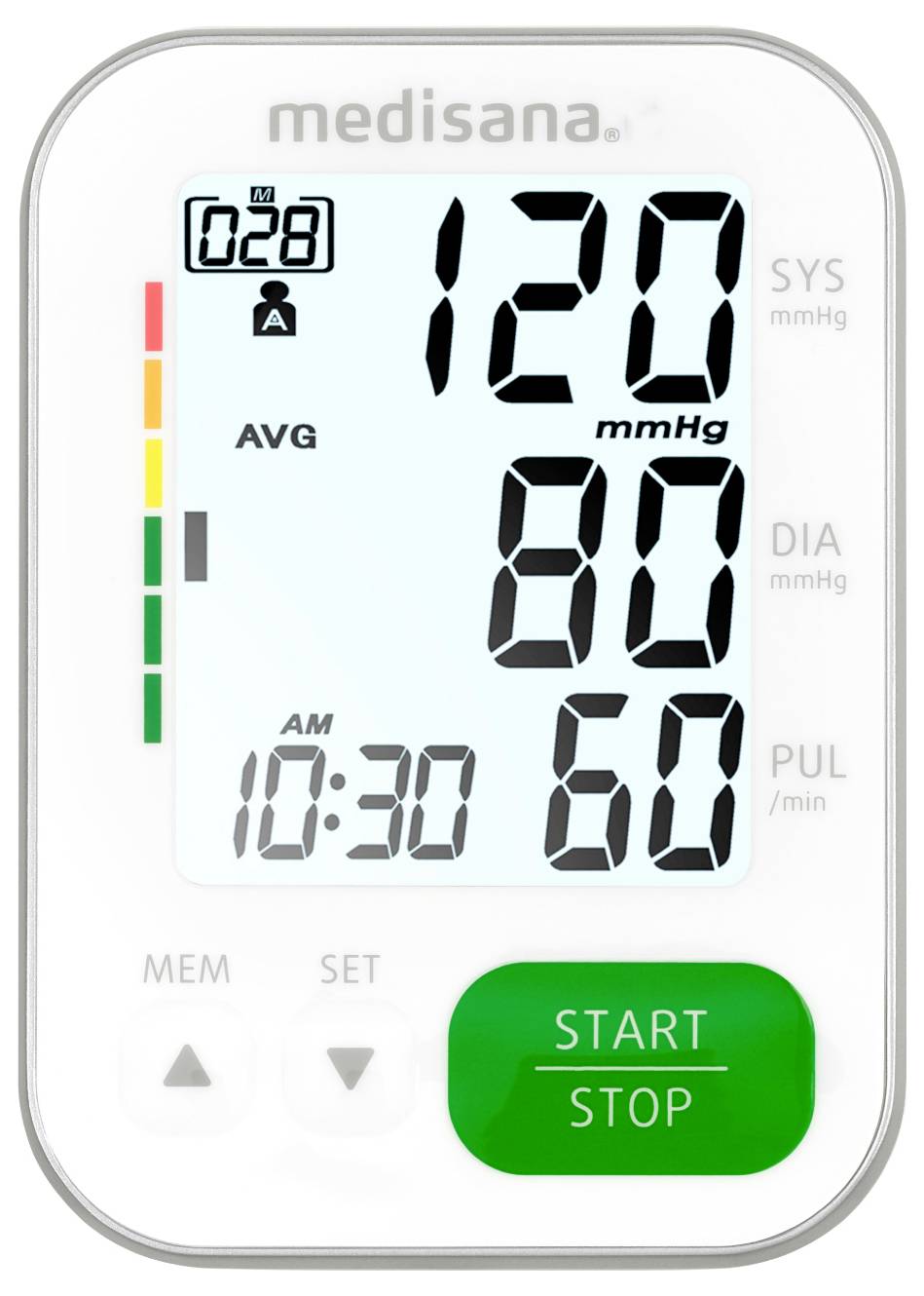 Medisana BU 566 Oberarm Blutdruckmessgerät 51208