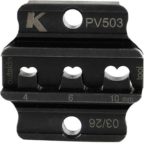 Klauke PV503 Presseinsatz Photovoltaik-Verbinder 4 up to 10mm²