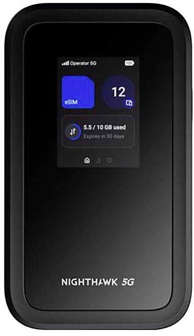NETGEAR Nighthawk M7 5G / WLAN-Hotspot Integriertes Modem: 5G, LTE 3.6 GBit/s