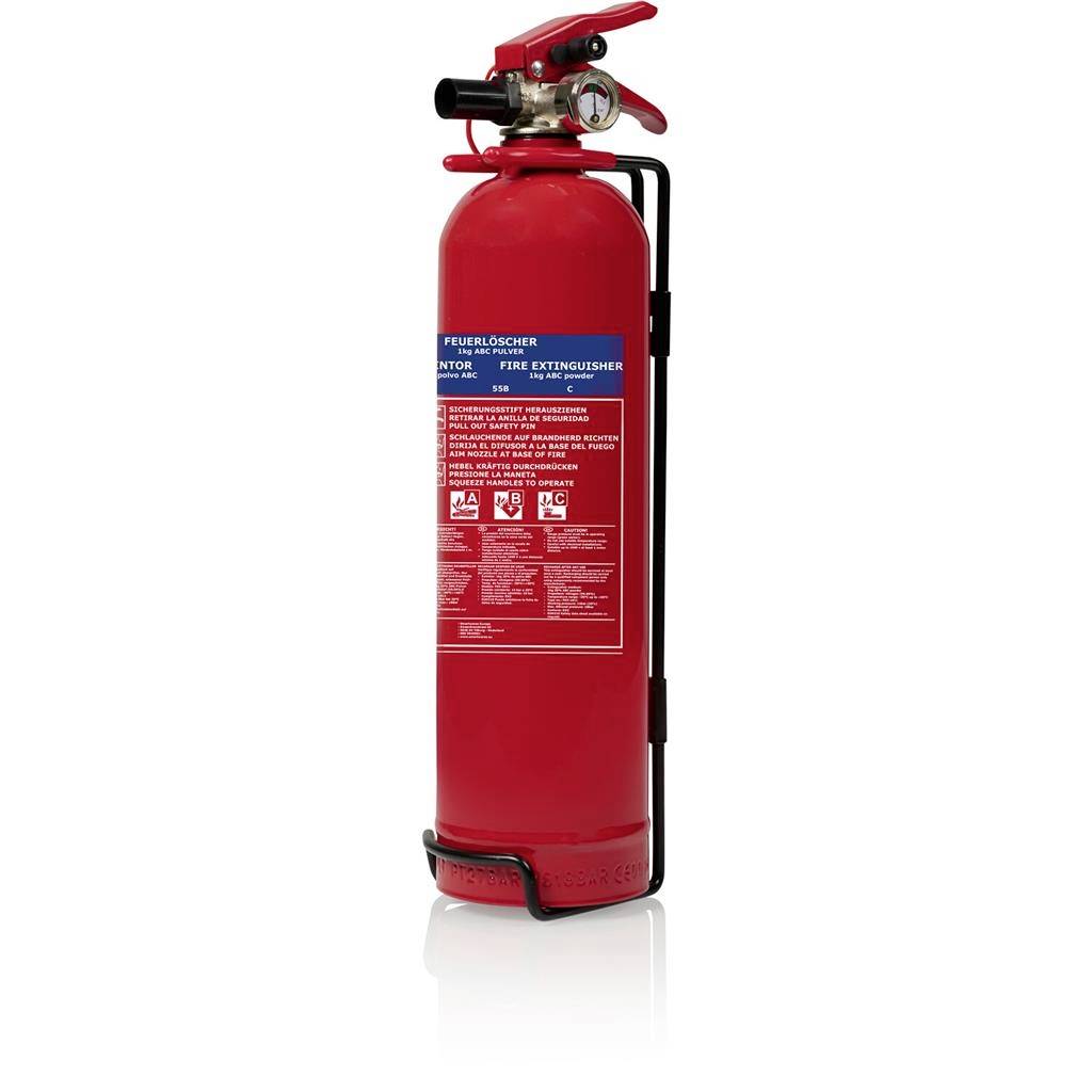 Smartwares Pulverfeuerlöscher Brandklasse: A, B, C Inhalt 1 St.