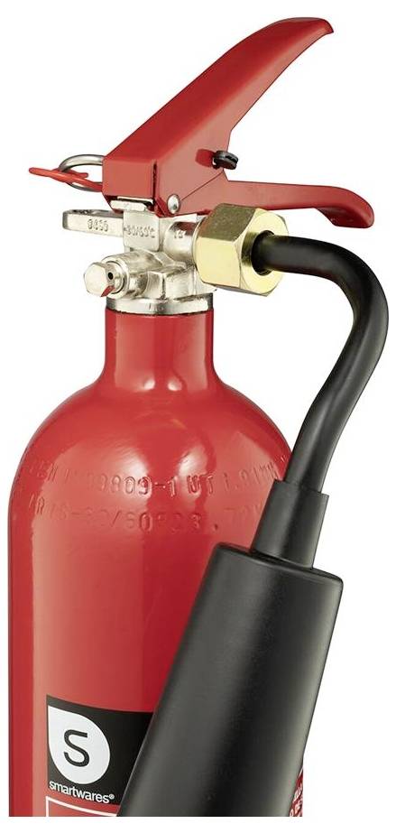 Smartwares Kohlendioxidfeuerlöscher Brandklasse: B Inhalt 1St.