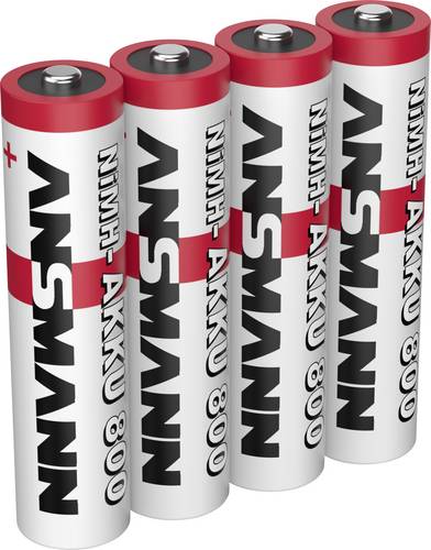 Ansmann Micro (AAA)-Akku NiMH 800 mAh 1.2 V 4 St.
