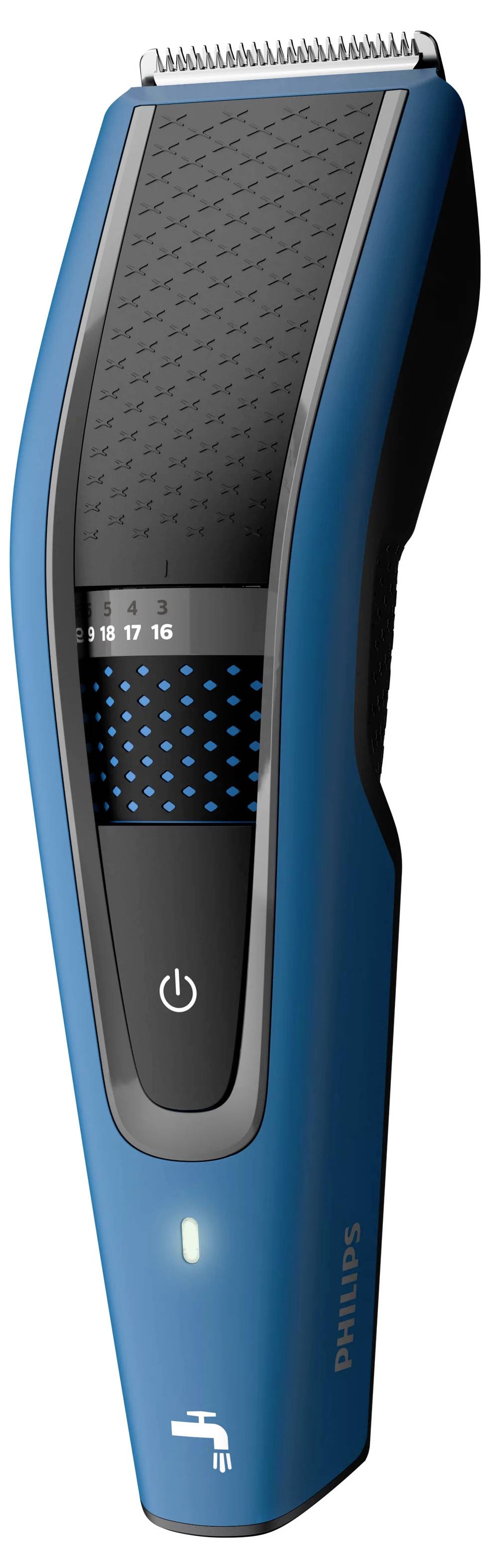 Philips Hairclipper series 5000 Haarschneider abwaschbar Schwarz, Blau