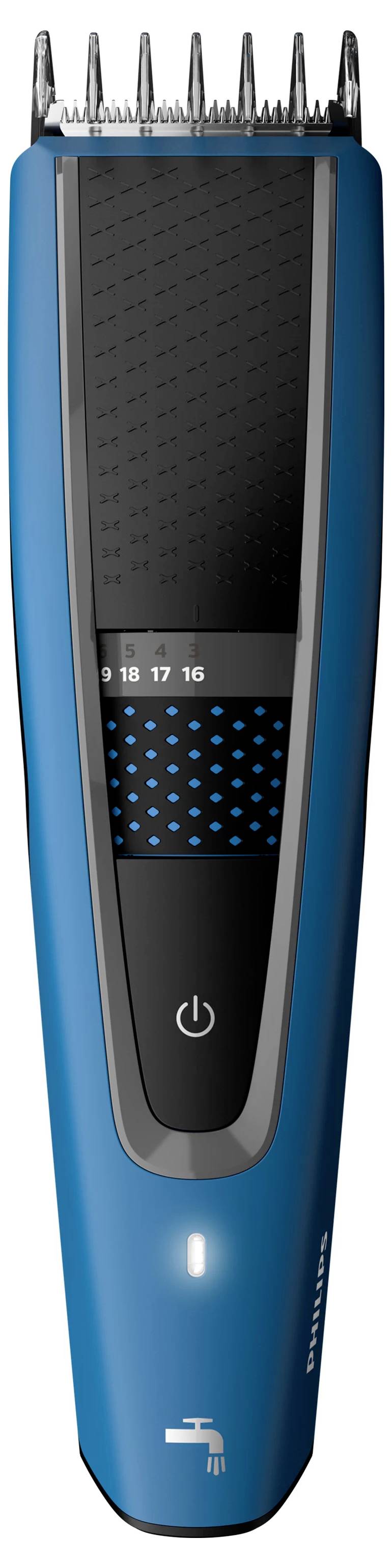 Philips Hairclipper series 5000 Haarschneider abwaschbar Schwarz, Blau