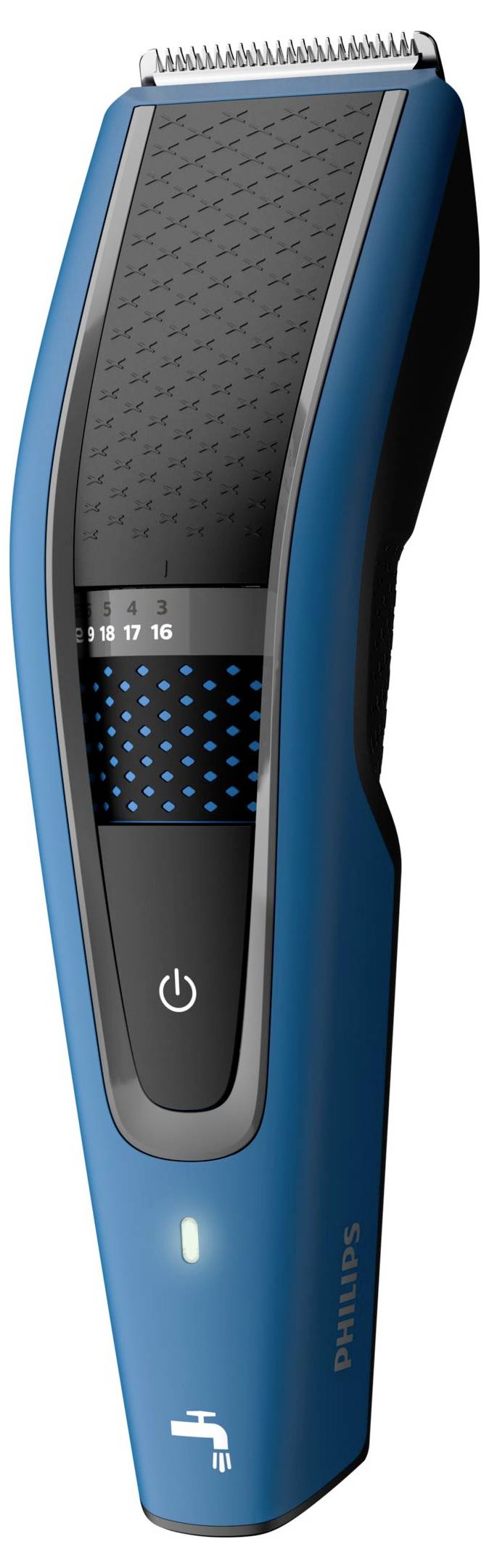 Philips Hairclipper series 5000 Haarschneider abwaschbar Schwarz, Blau