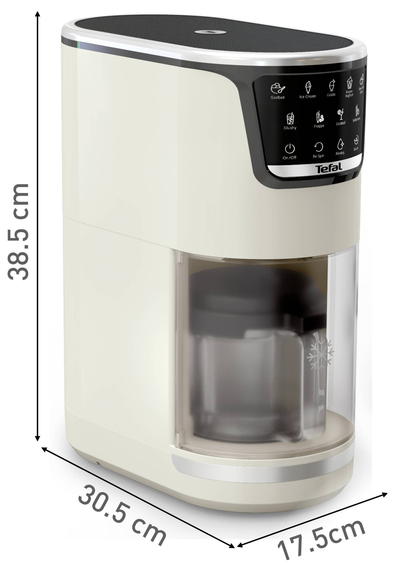 Tefal Dolci Eismaschine 1.4l