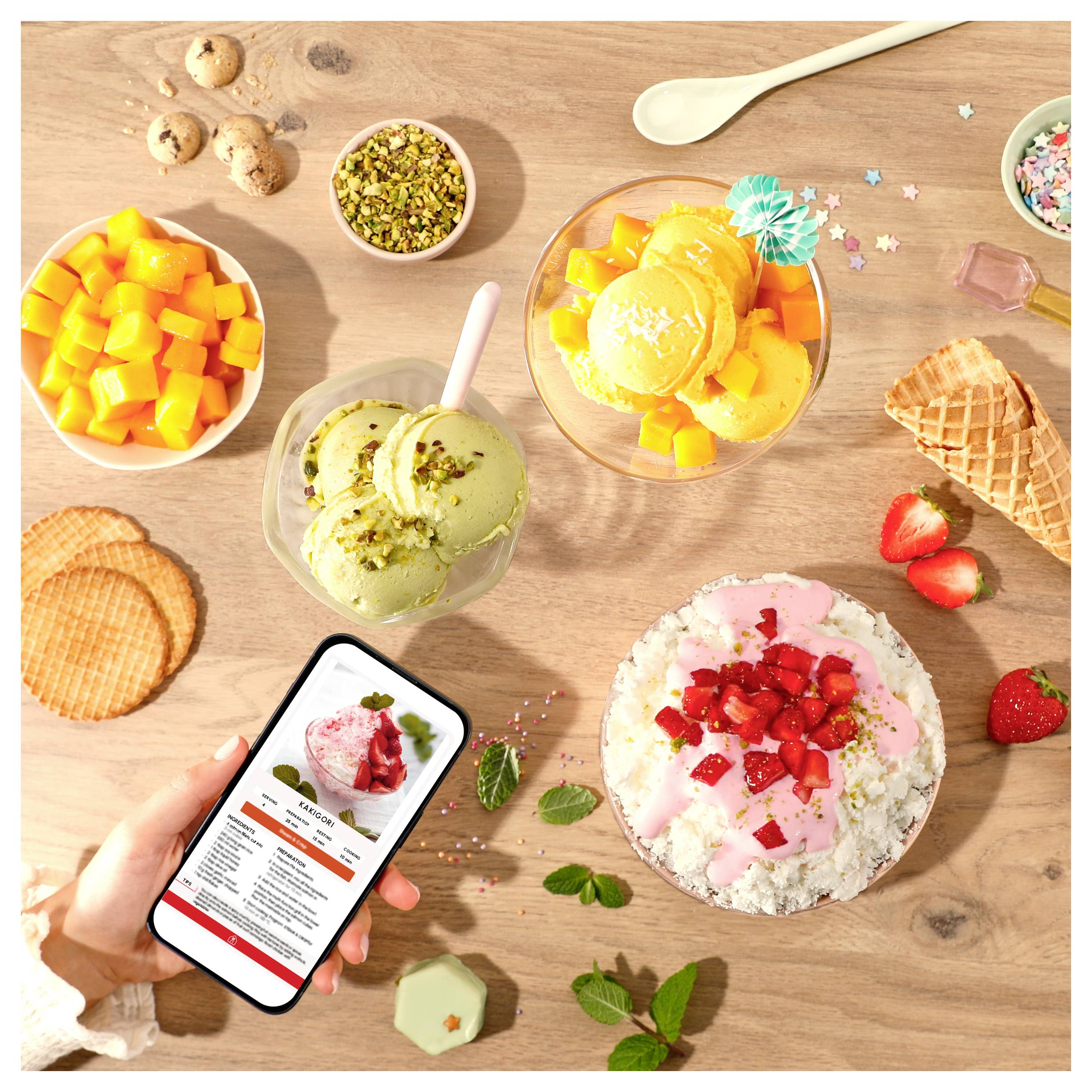 Tefal Dolci Eismaschine 1.4l