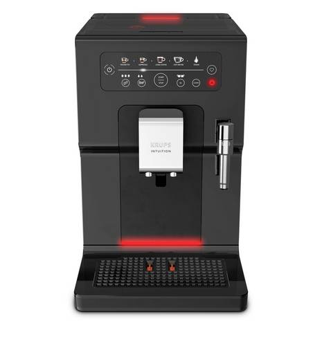 Krups Evidence EA870810 Kaffeemaschine Schwarz, Chrom