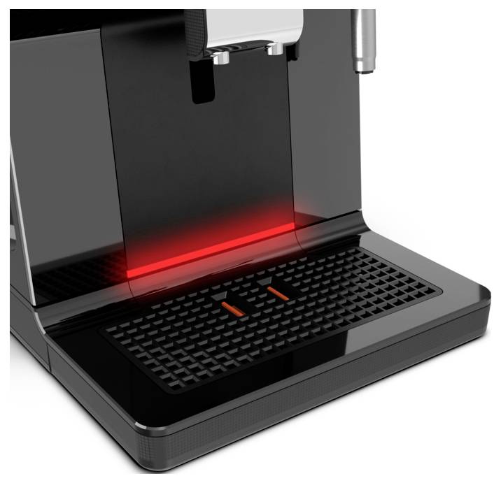Krups Evidence EA870810 Kaffeemaschine Schwarz, Chrom