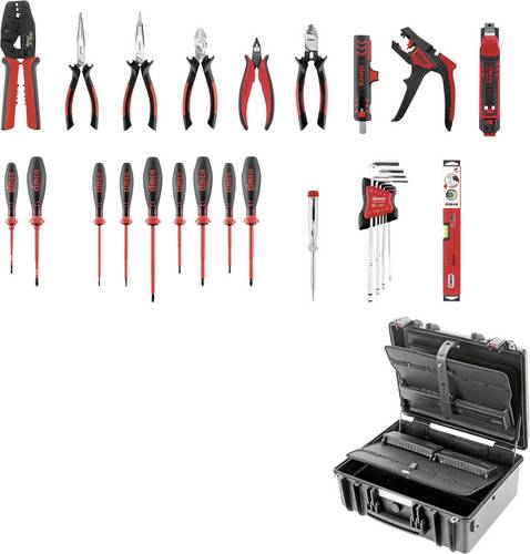Cimco Gigant-S 176801 Werkzeugkoffer bestückt (B x H x T) 478 x 214 x 412 mm
