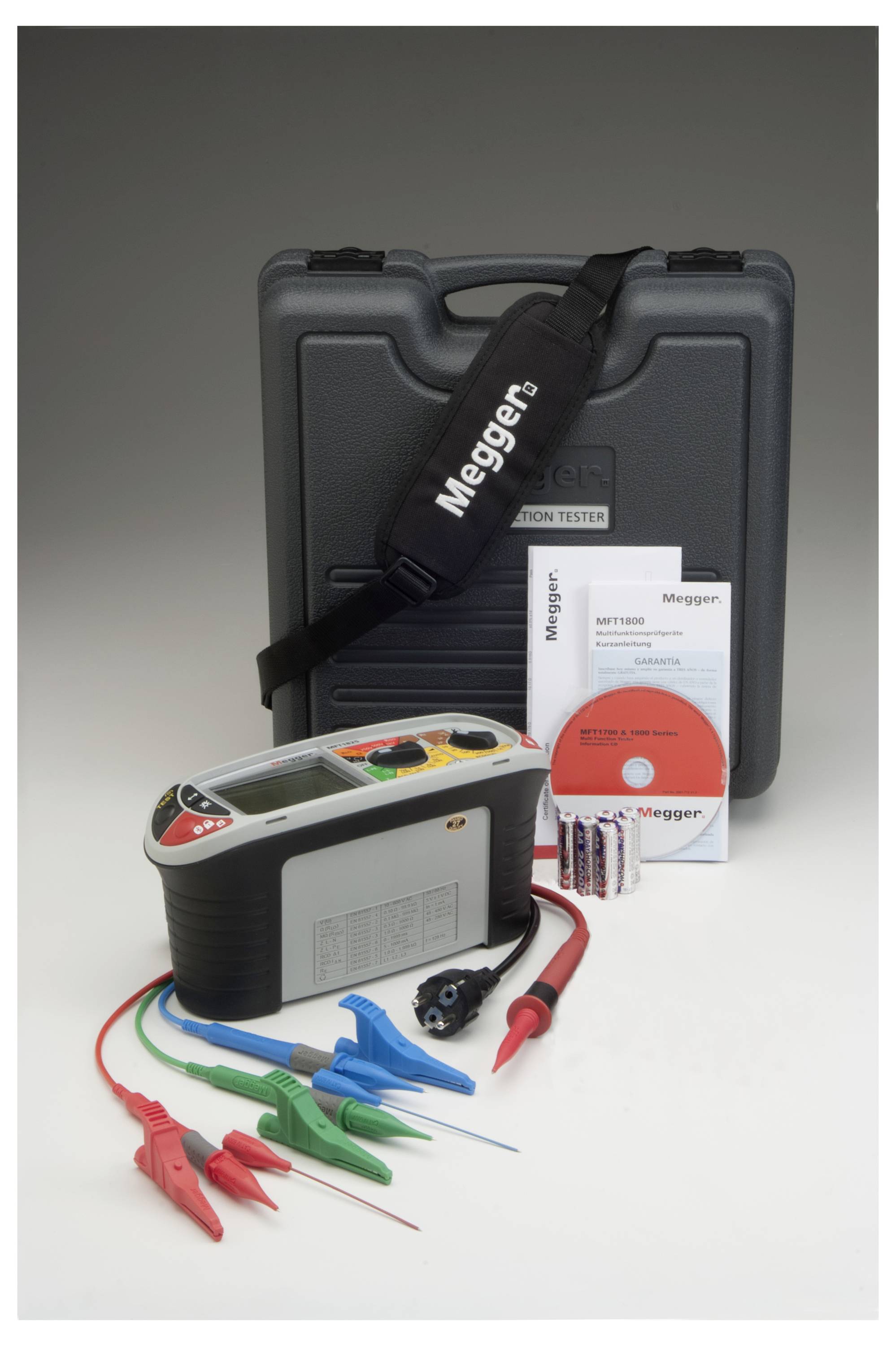 Megger Multifunktionstester MFT1825-CH-DE/FR/IT Installationstester-Set