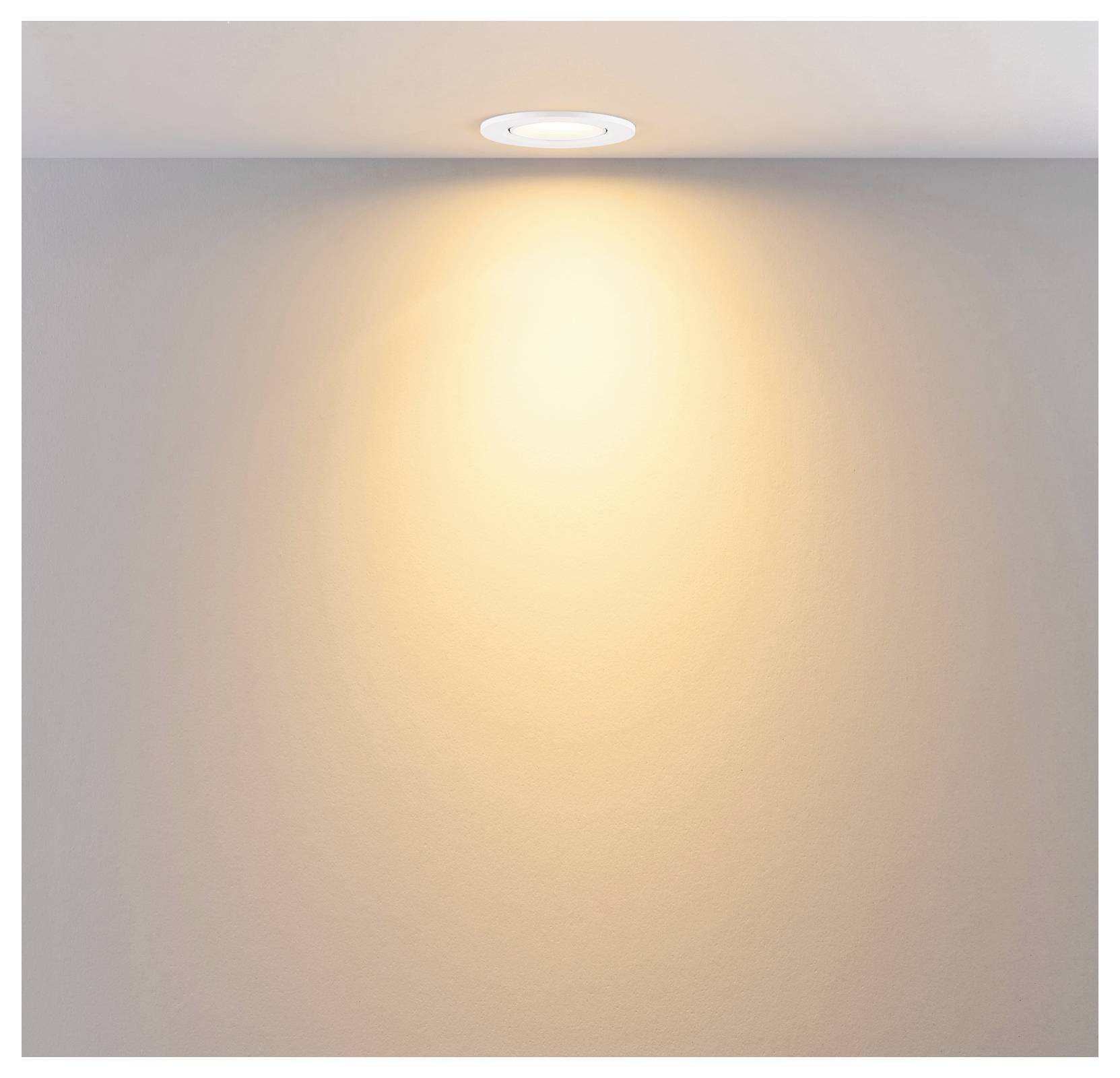 Deko Light 565455 Surtur Tilt 68 Einbauleuchte LED 6W Weiß
