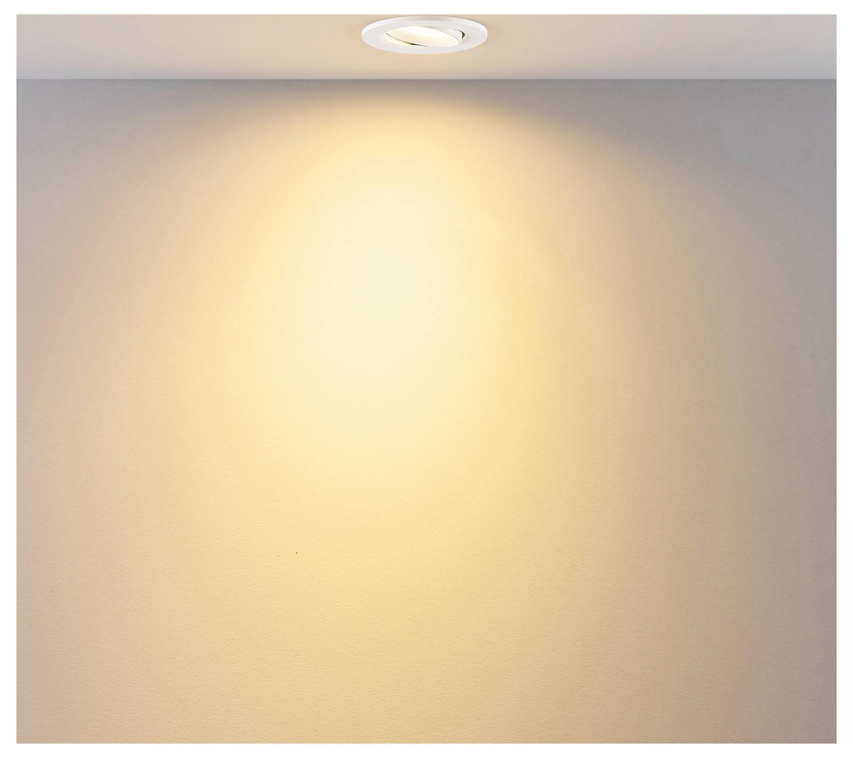 Deko Light 565455 Surtur Tilt 68 Einbauleuchte LED 6W Weiß