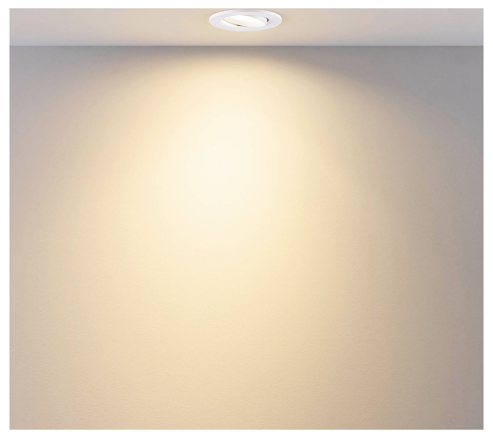 Deko Light 565455 Surtur Tilt 68 Einbauleuchte LED 6W Weiß