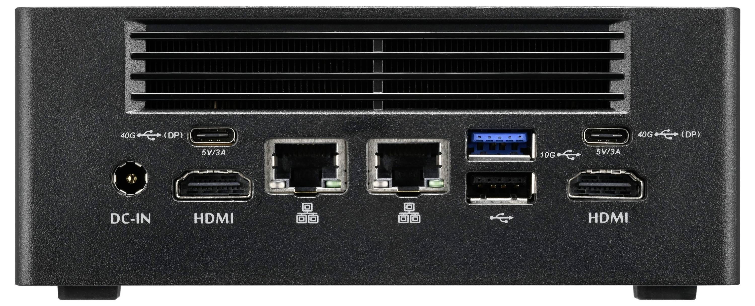 Shuttle Mini PC NA10H7 PC AMD Ryzen 7 R-8845HS 5.1GHz 32GB RAM 500GB SSD AMD AMD RADEON 780M NA10H7-PC