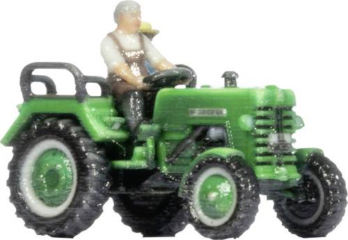 NOCH 0037609 N PKW Modell MC Cormick Traktor, handkoloriert, grün