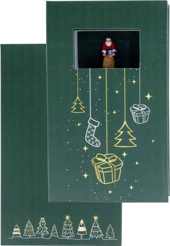 NOCH Geschenkbox „Weihnachten”  handbemalt