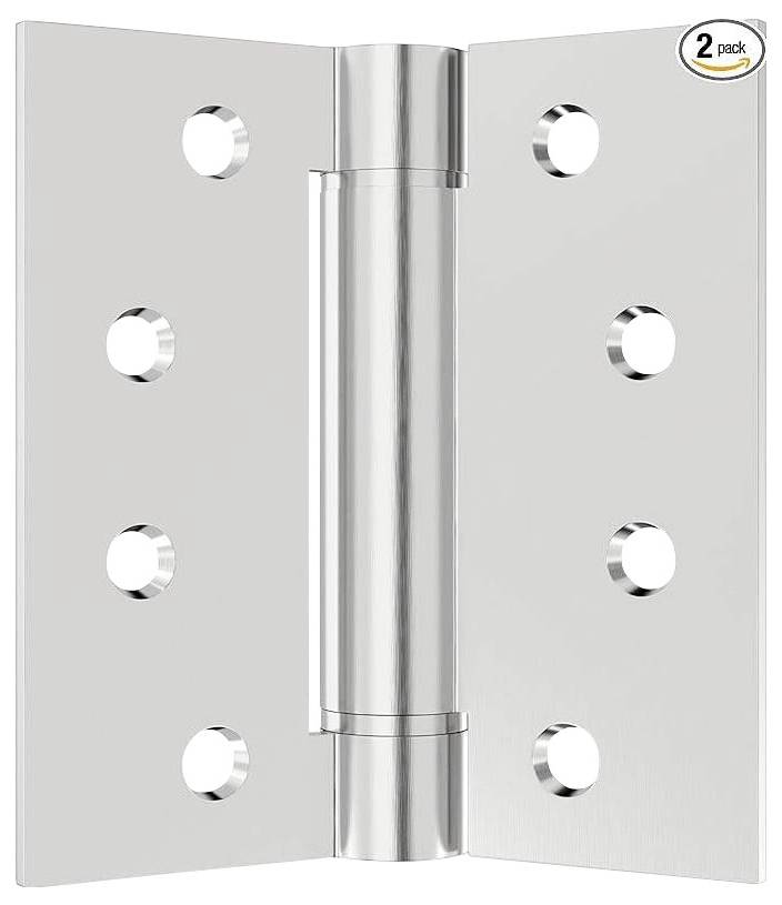 TOOLCRAFT 304 Edelstahl Türscharnier 100x76mm, 2stk set 101mm 1 Paar