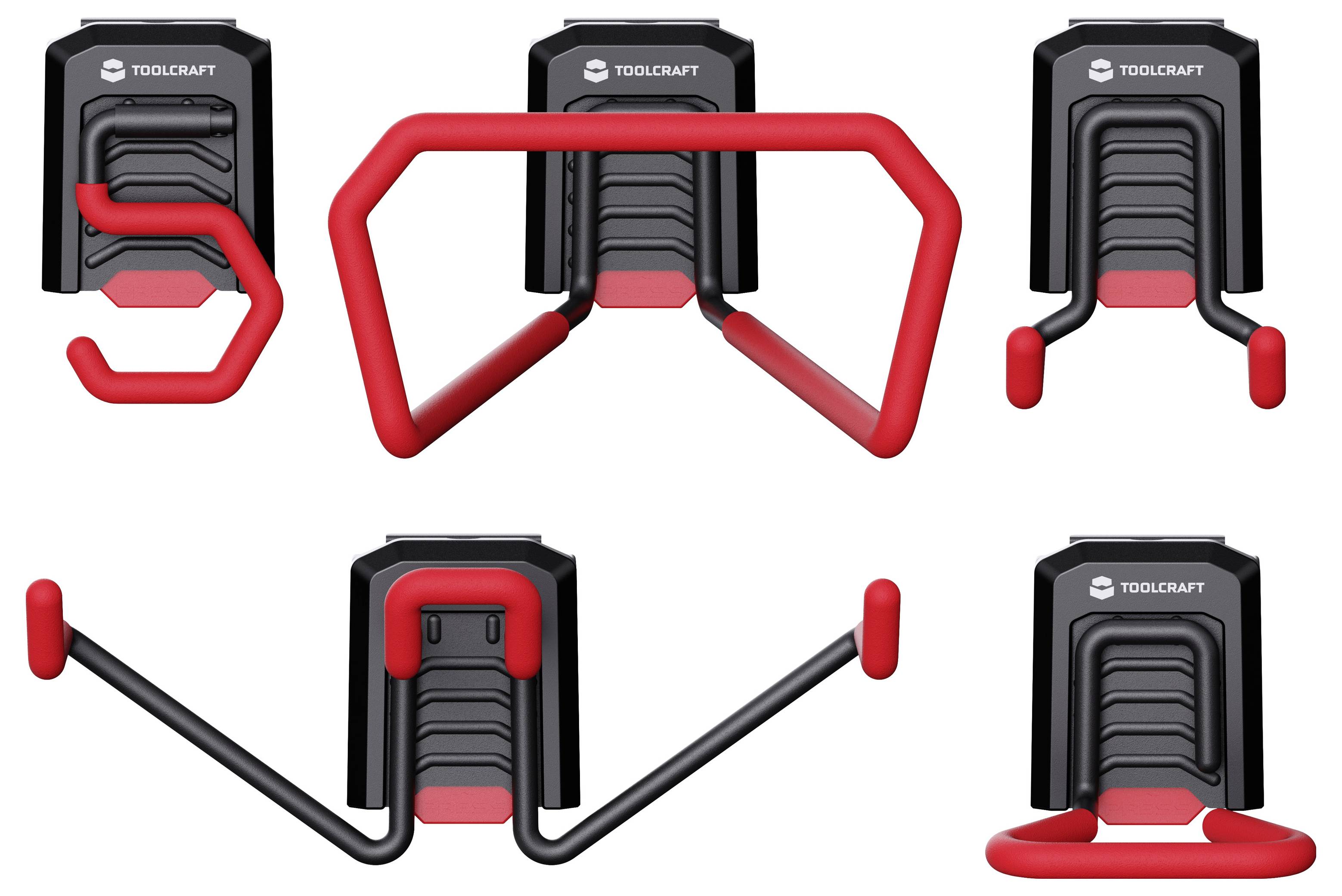 TOOLCRAFT TO-11321850 Wandhalterungs-Set Essential Pro 1St.