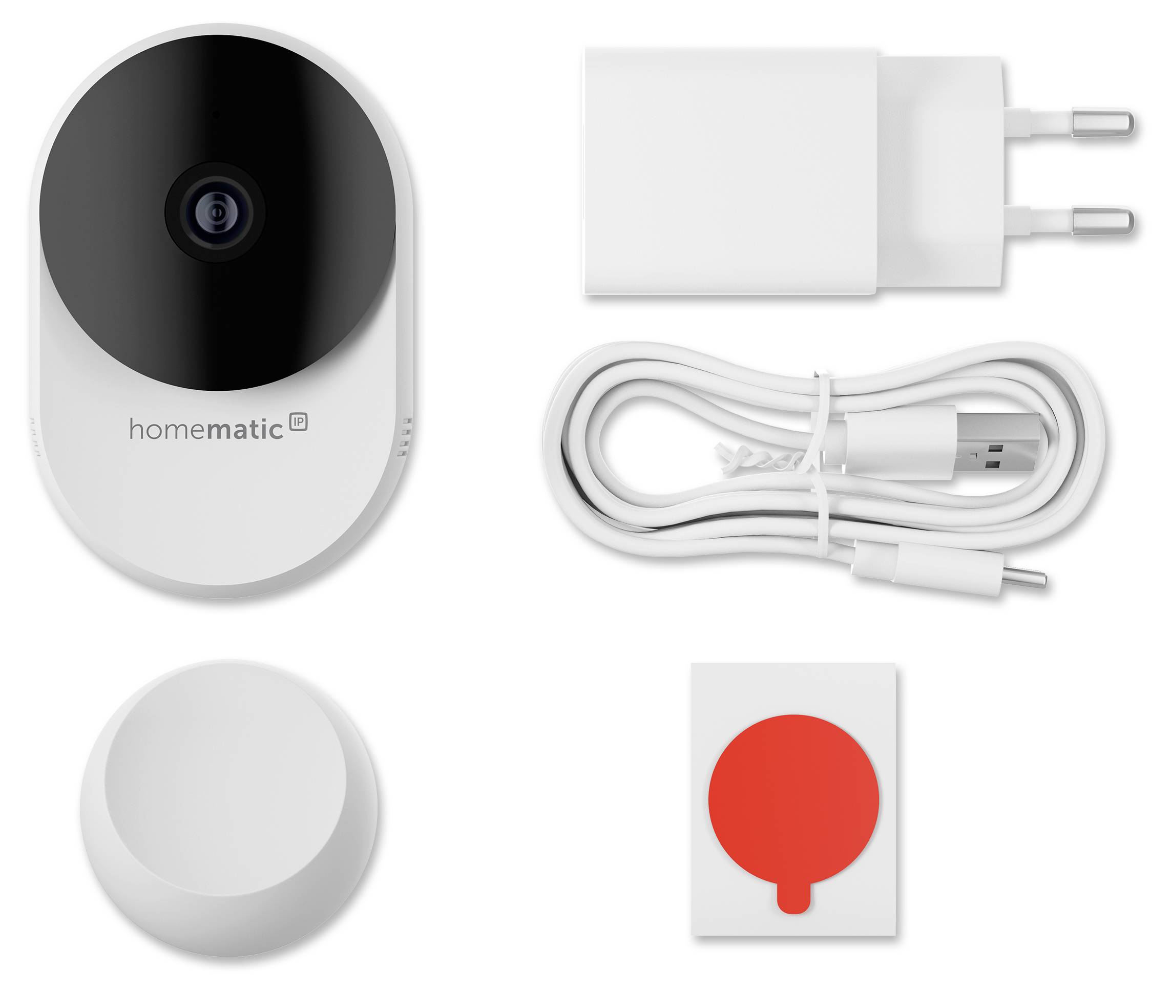Homematic IP HmIP-CI-B 162941A0 WLAN IP Überwachungskamera 2304 x 1296 Pixel