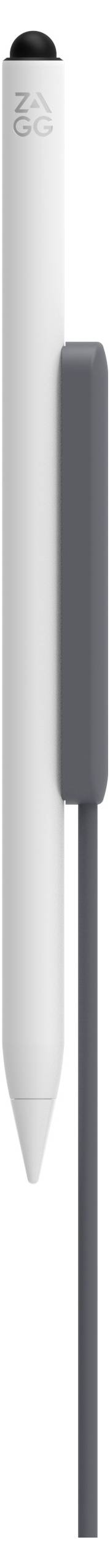 ZAGG Stylus Touchpen Palm-Blocking-Technologie, mit präziser Schreibspitze, wiederaufladbar Weiß