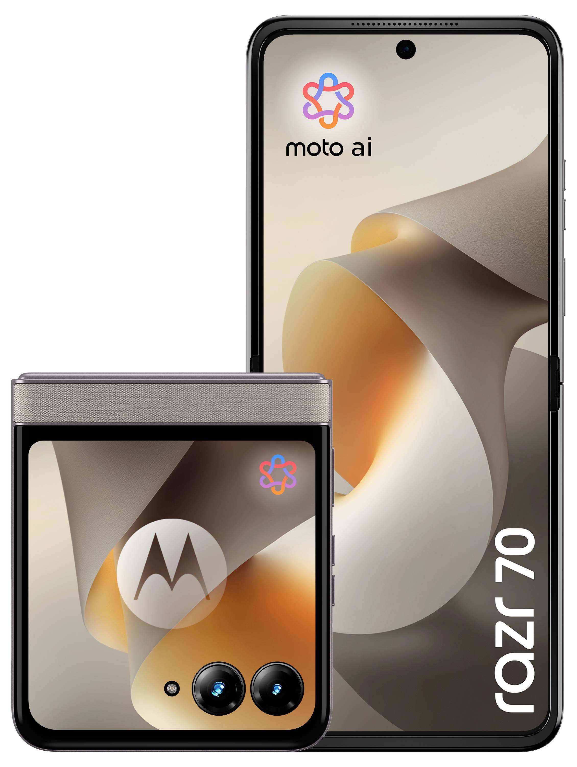 Motorola razr 70 256 GB Stein EEK A (A - G) 17.5 cm (6.9 Zoll) Smartphone