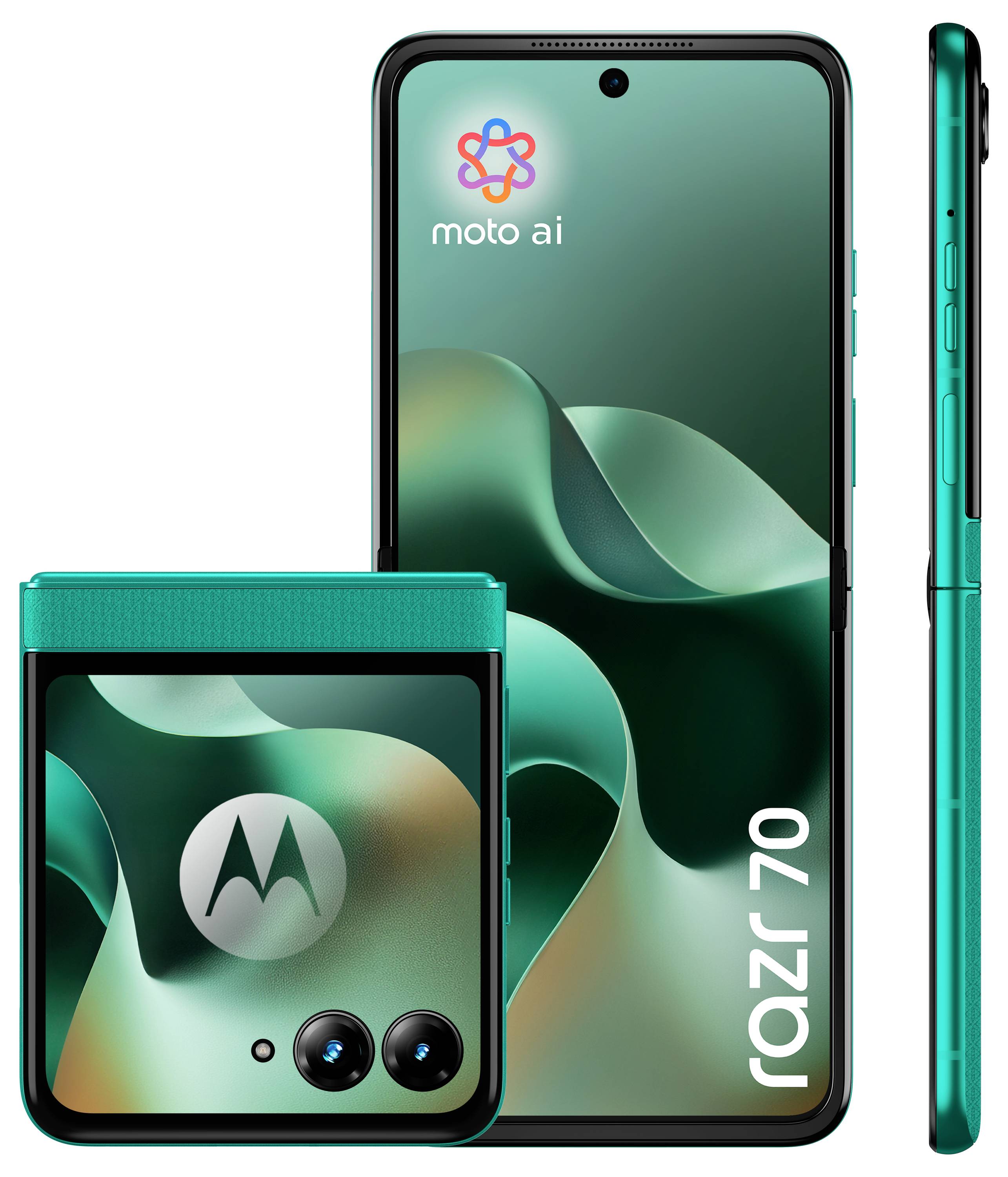 Motorola razr 70 256GB Dunkelgrün EEK A (A - G) 17.5cm (6.9 Zoll) Smartphone