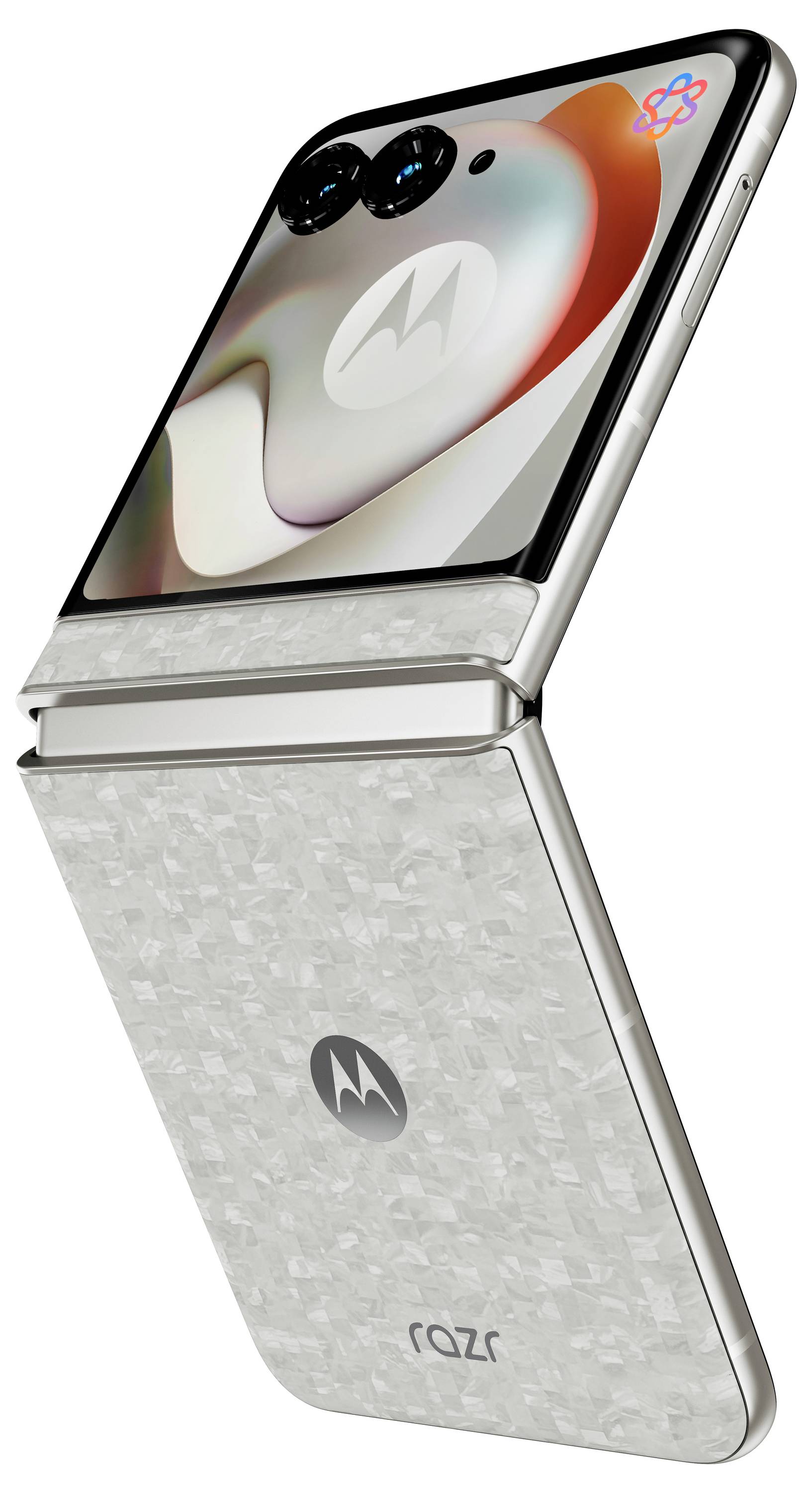 Motorola razr 70 256GB Weiß EEK A (A - G) 17.5cm (6.9 Zoll) Smartphone