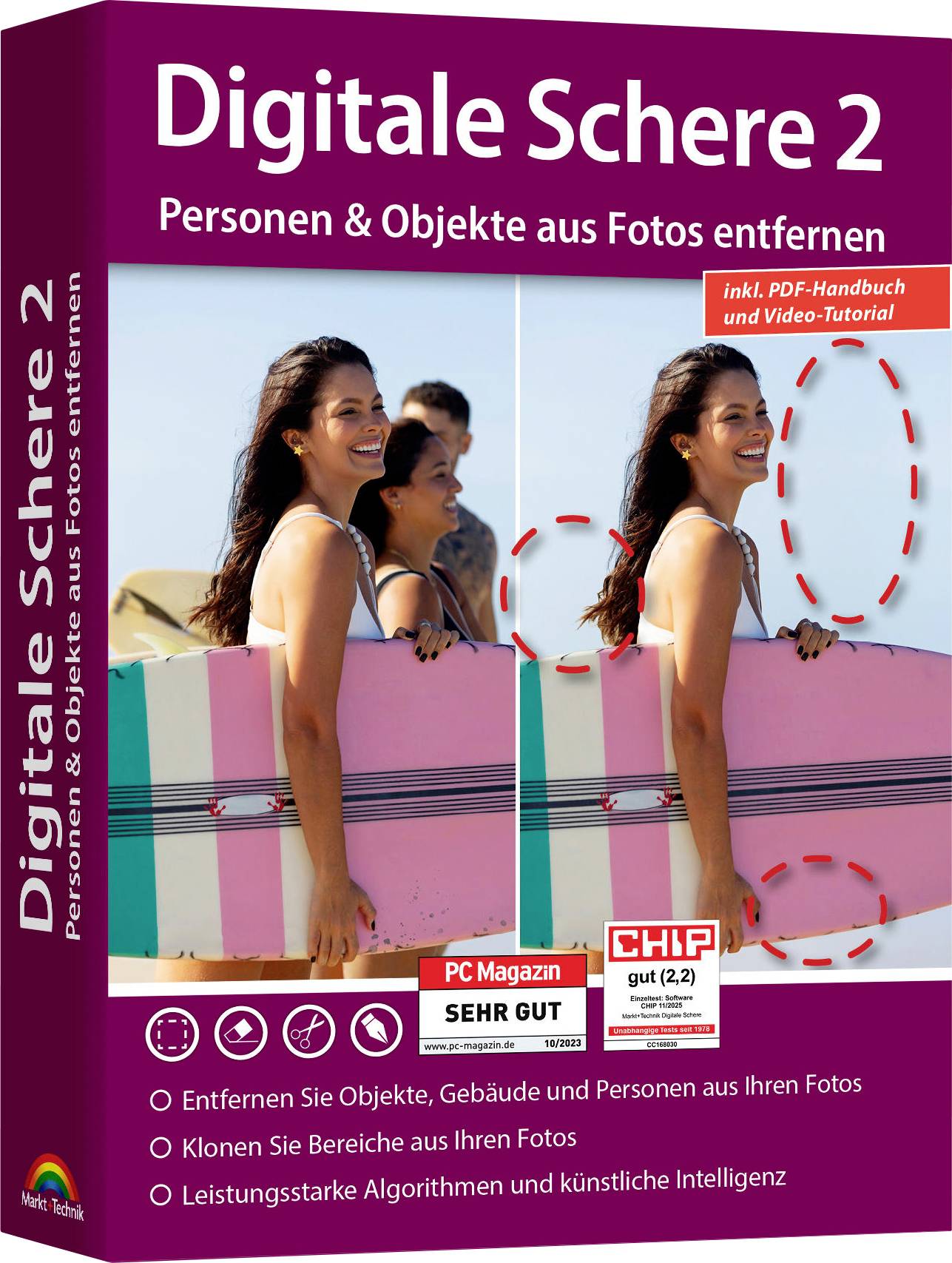 Buchcover für „Digitale Schere 2