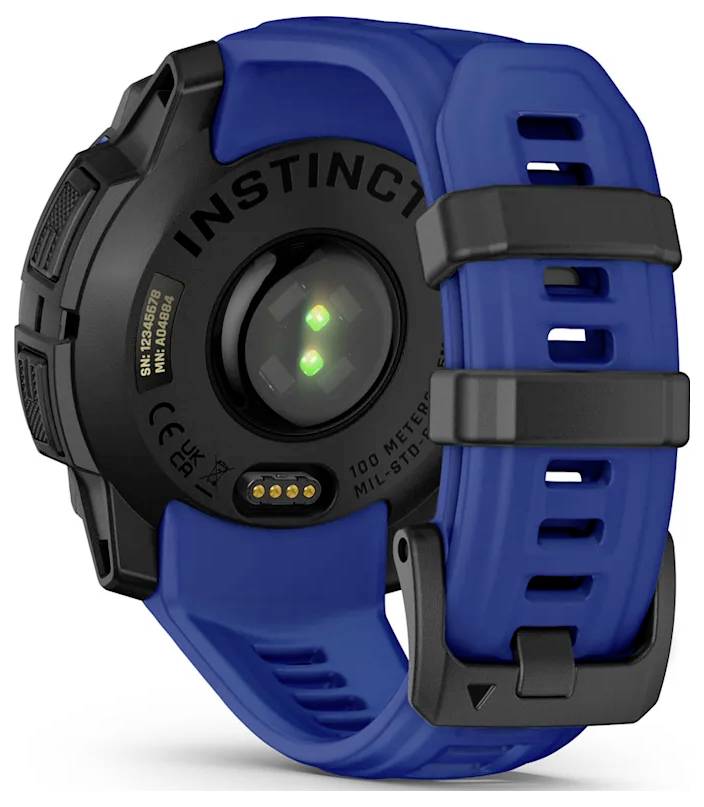 Garmin Instinct® 3 Smartwatch Schwarz, Blau