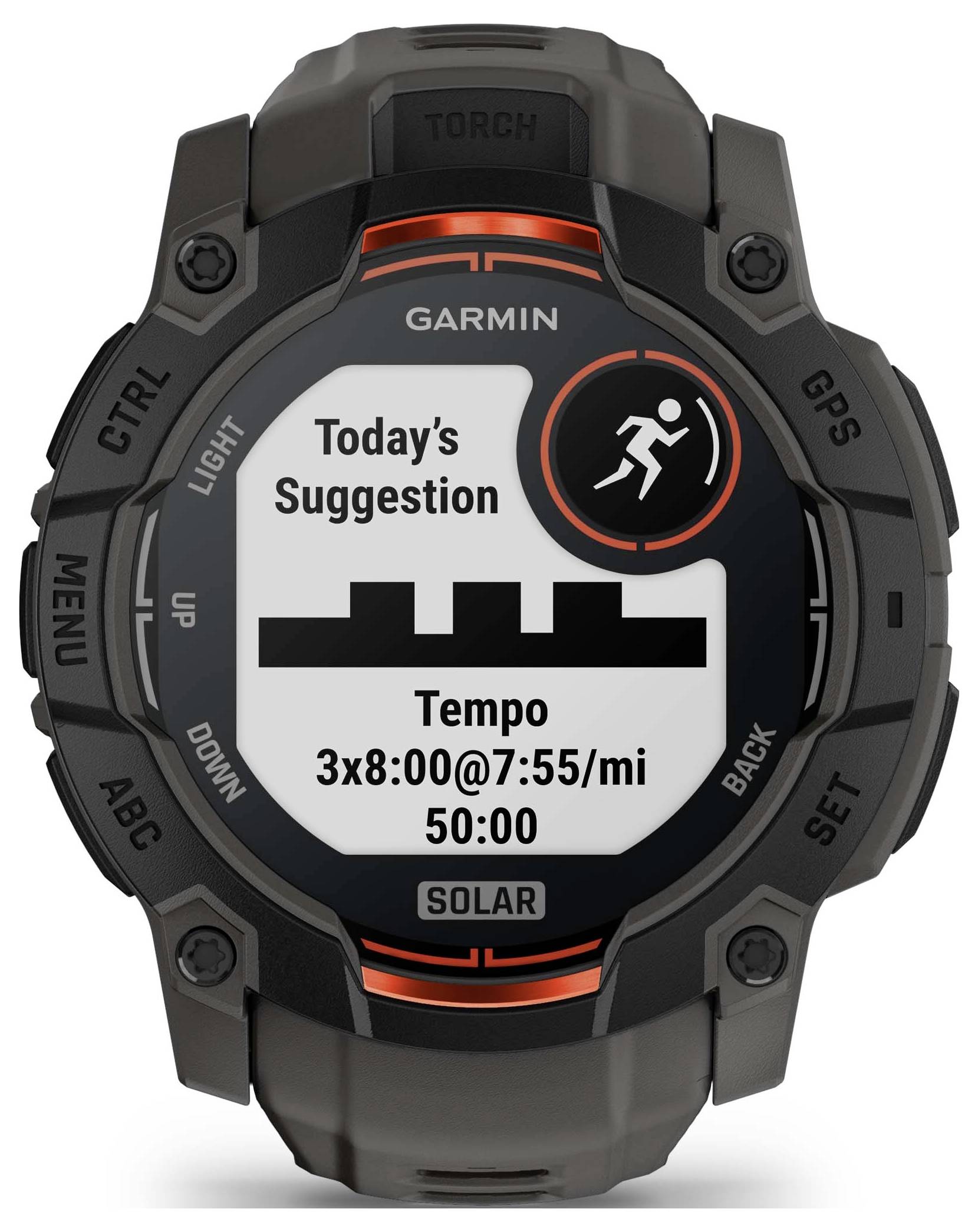 Garmin Sportuhran zeigt 
