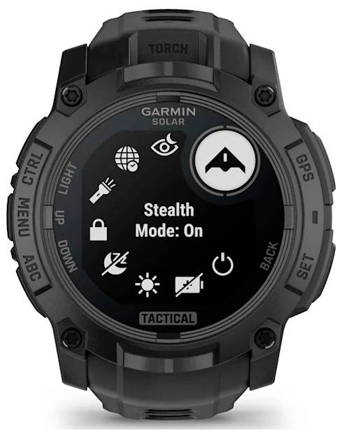 Garmin Instinct® 3 TACTICAL Smartwatch Schwarz